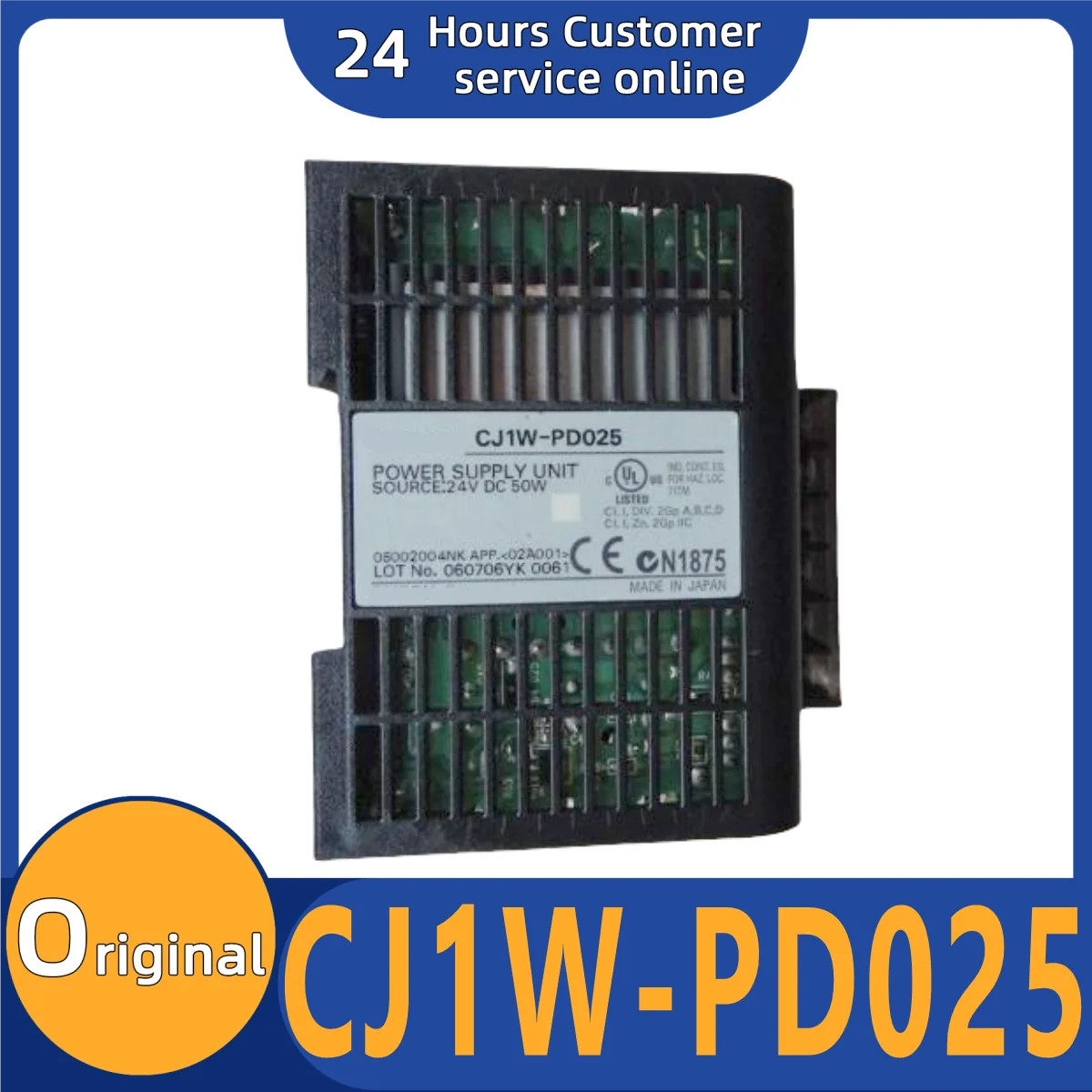 

Совершенно новый оригинальный модуль питанияCJ1W-PD025