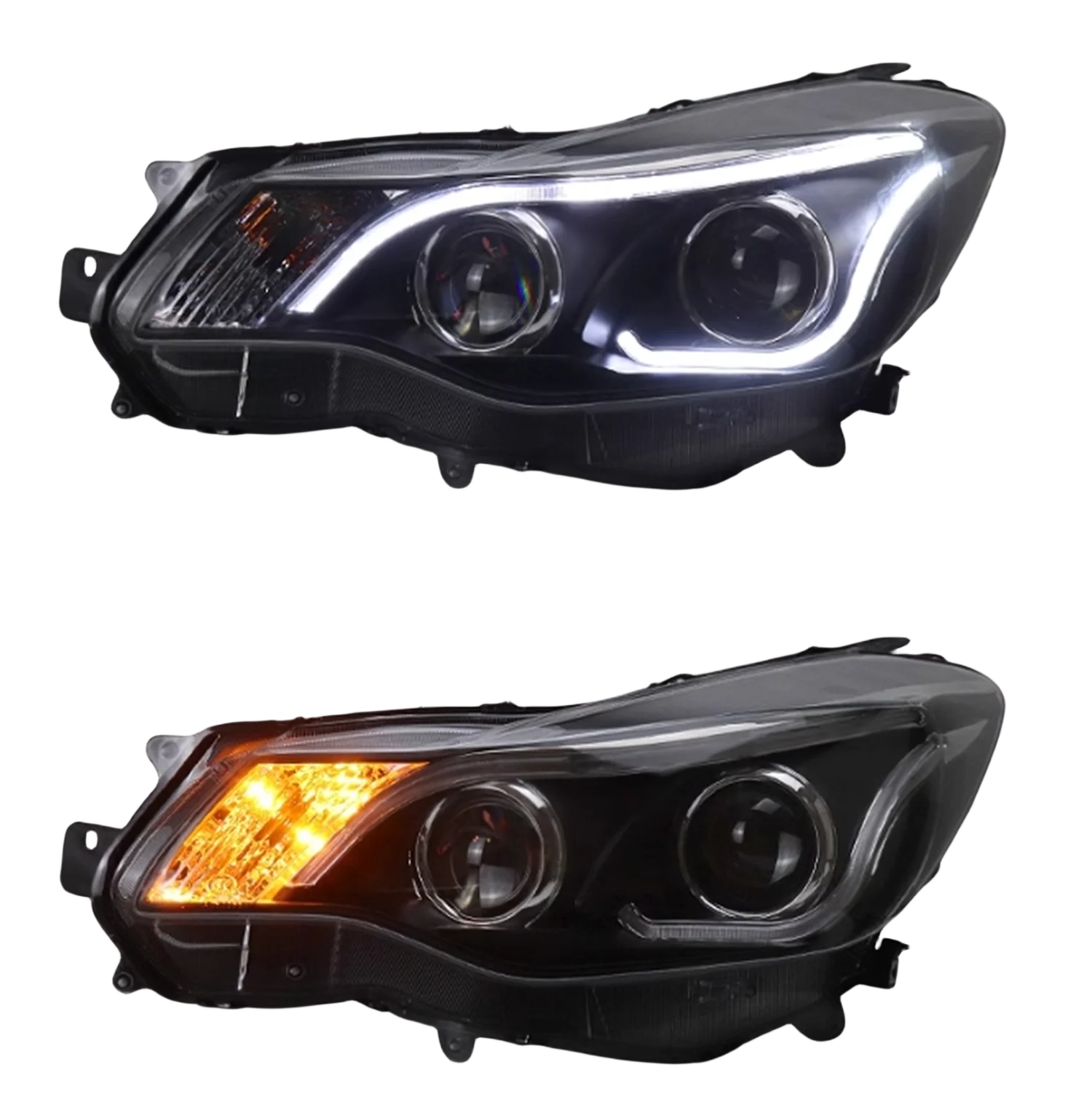 

Car Front Headlight Headlamp for Subaru xv 12-17 Daytime running light High low beam Turn signal