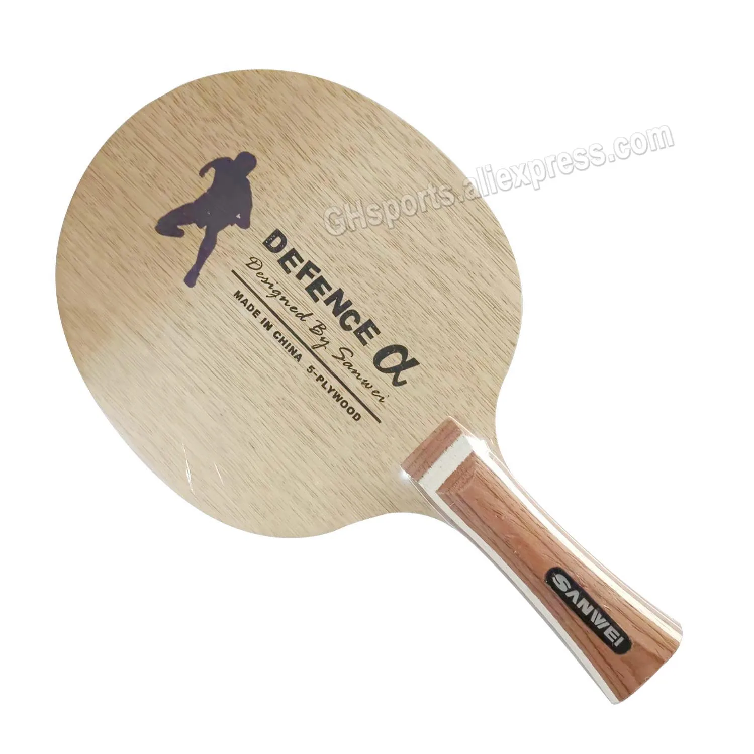 SANWEI Defence Alpha Table Tennis Blade Defensive Play Chop Big Body Chopping Professional Ping Pong Racket Defence