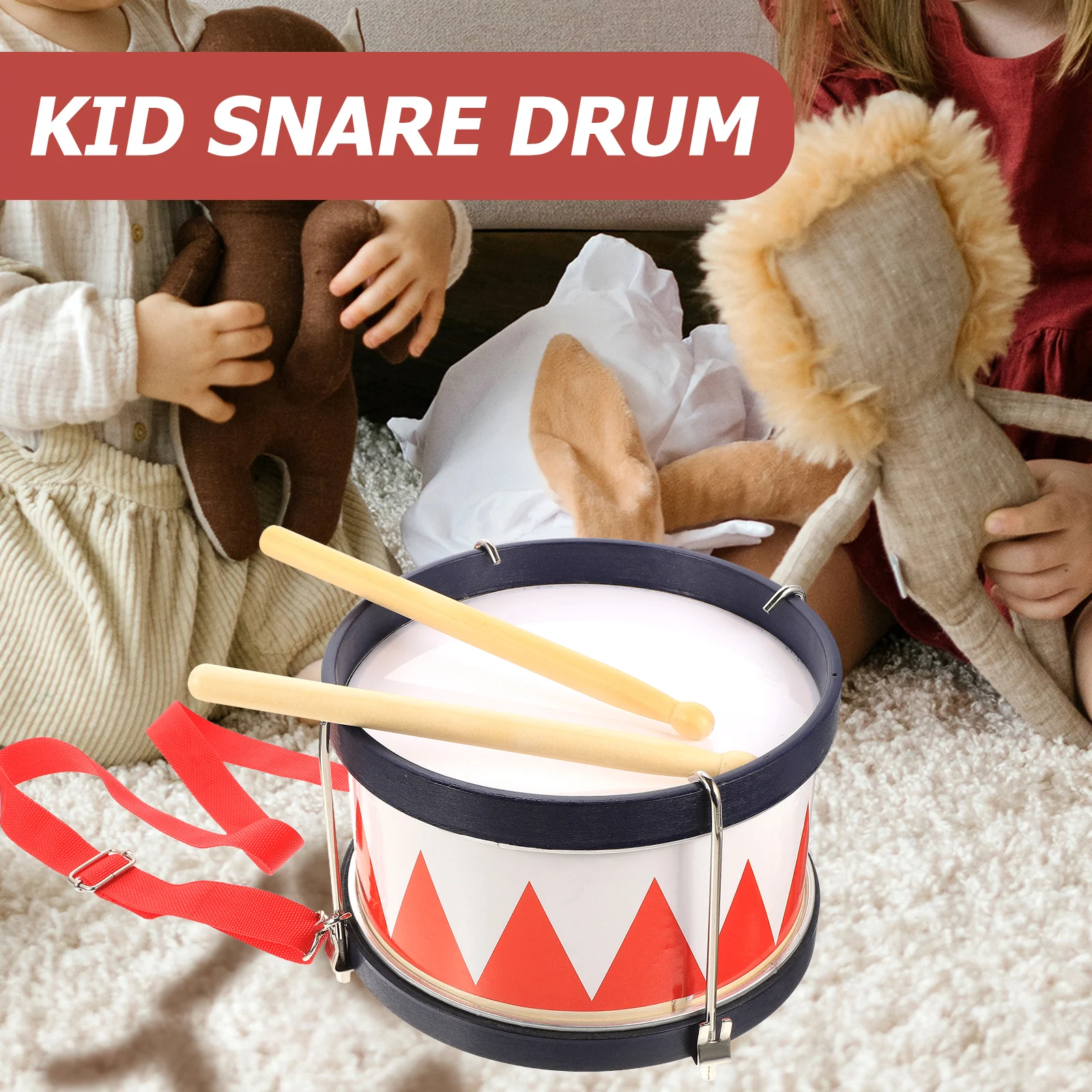 Snare Drum Percussion Toys Practical Toddler Musical Percussion Instruments Instruments Kids Child Education Toy
