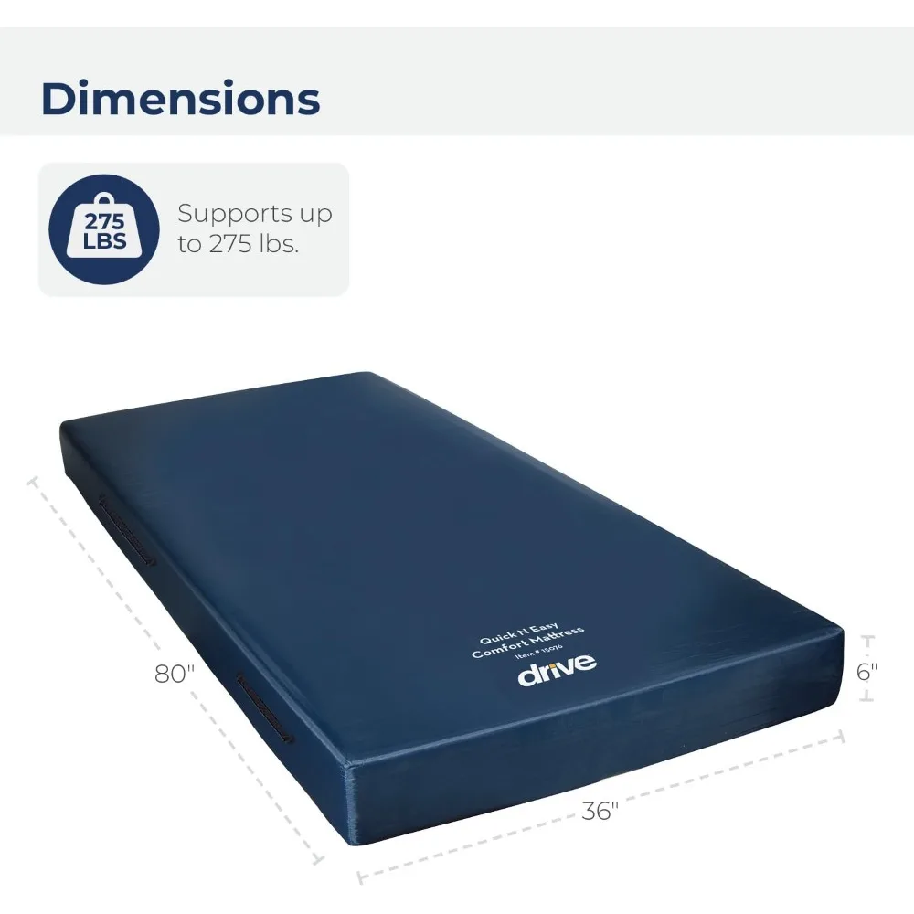 Foamquick'n easy comfort Matratze, blau