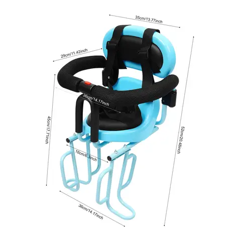 10 best sales cykelbarnstol - №4