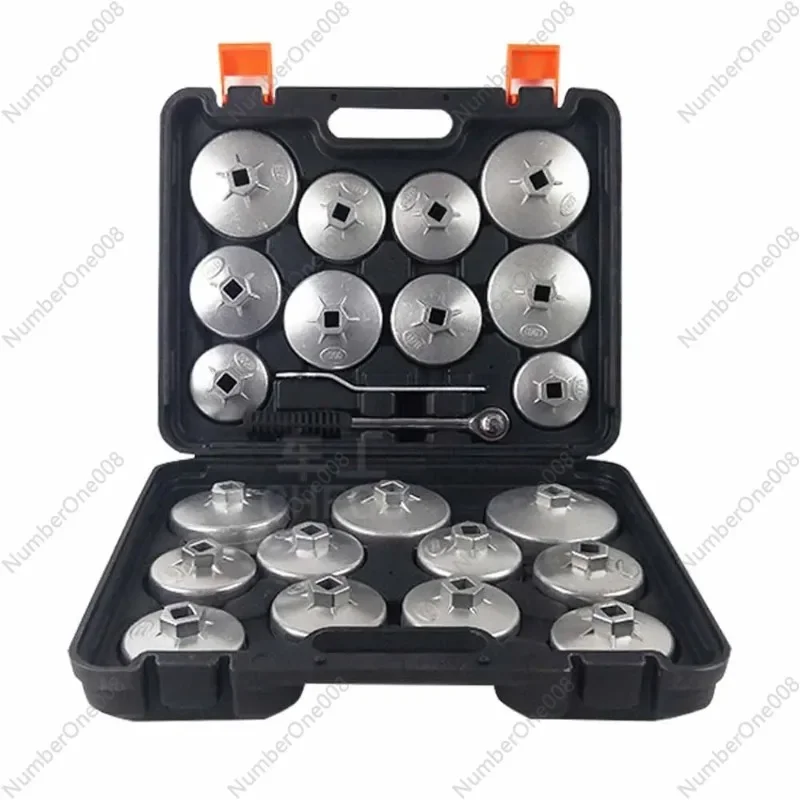 23 Piece Set Of Oil Filter Wrench Disassembly Tool