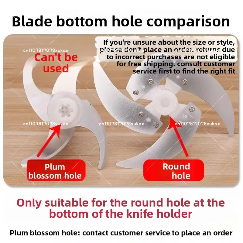 Universal meat grinder blade