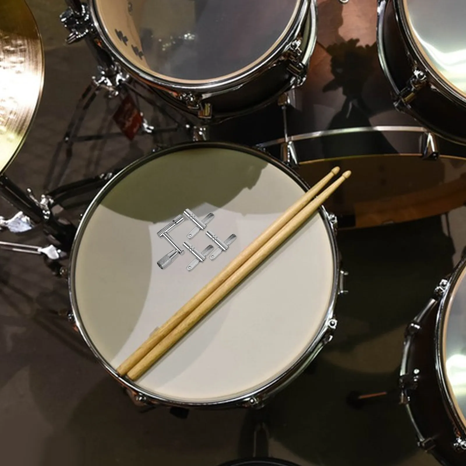 Drum Tuner Tool – High-Tension Percussion Tuning Key for Drummers, Repair & Maintenance Accessory