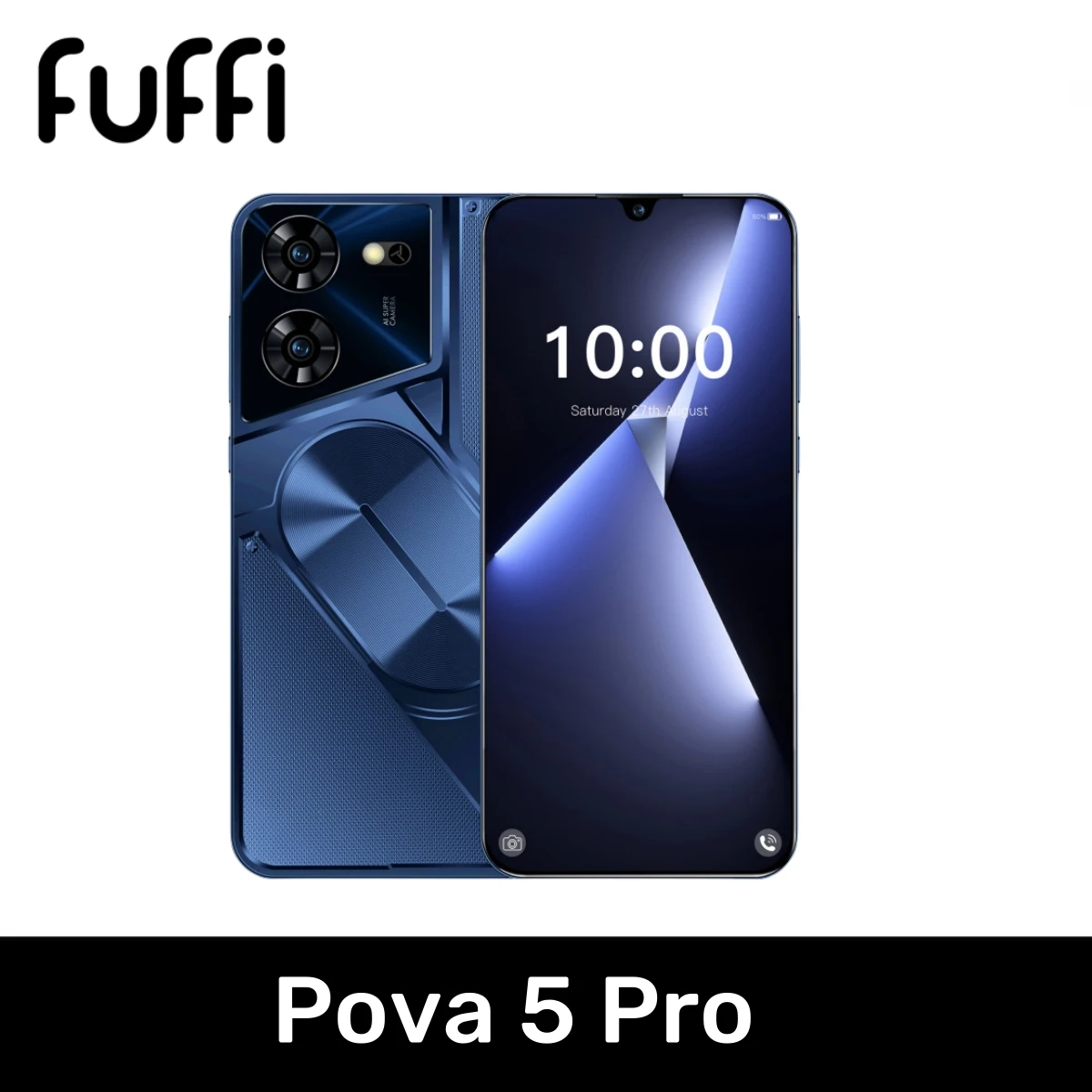 FUFFI-Pova 5 Pro,Smartphone,Android,6.49 inch,3+32GB ROM,Mobile phone,4000mah,5+13MP Camera,Google Play,Dual SIM,Cellphones