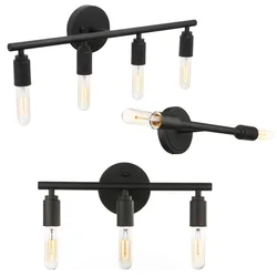 Hot selling wall lamp, mirror, front lamp three head creative personalized retro industrial style iron art bedroom living room