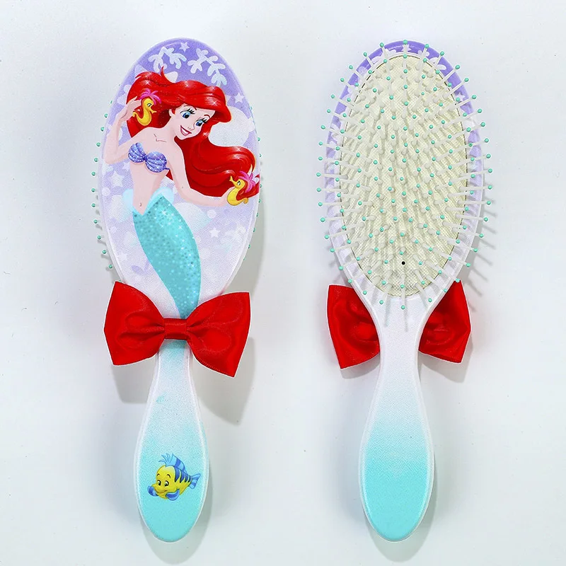 Disney Frozen Girls Comb Sofia Princess Minnie Mickey Children Cute Air Cushion Hair Massage Comb Toys Gifts