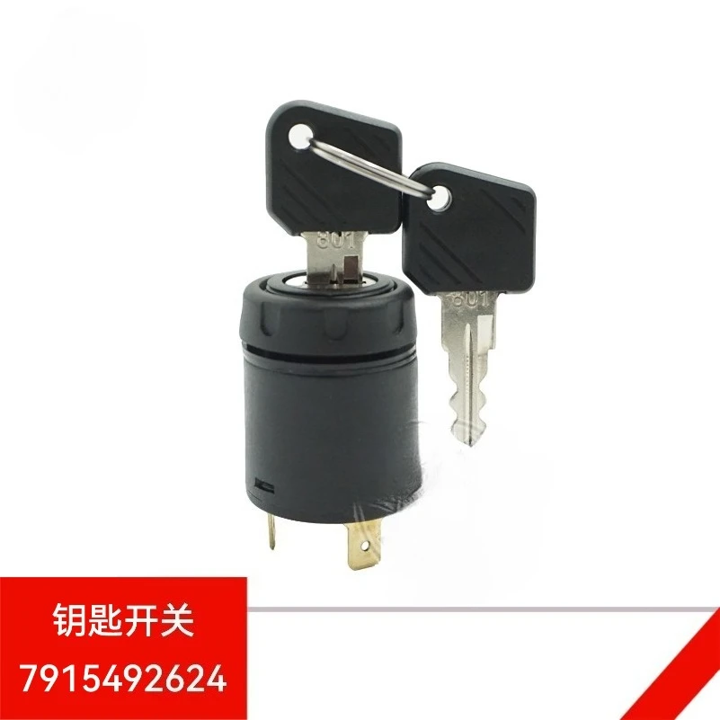 Applicable To Linde Forklift Key Switch Ignition Start Switch Electric Door Lock 7915492624 Key 801/802/633