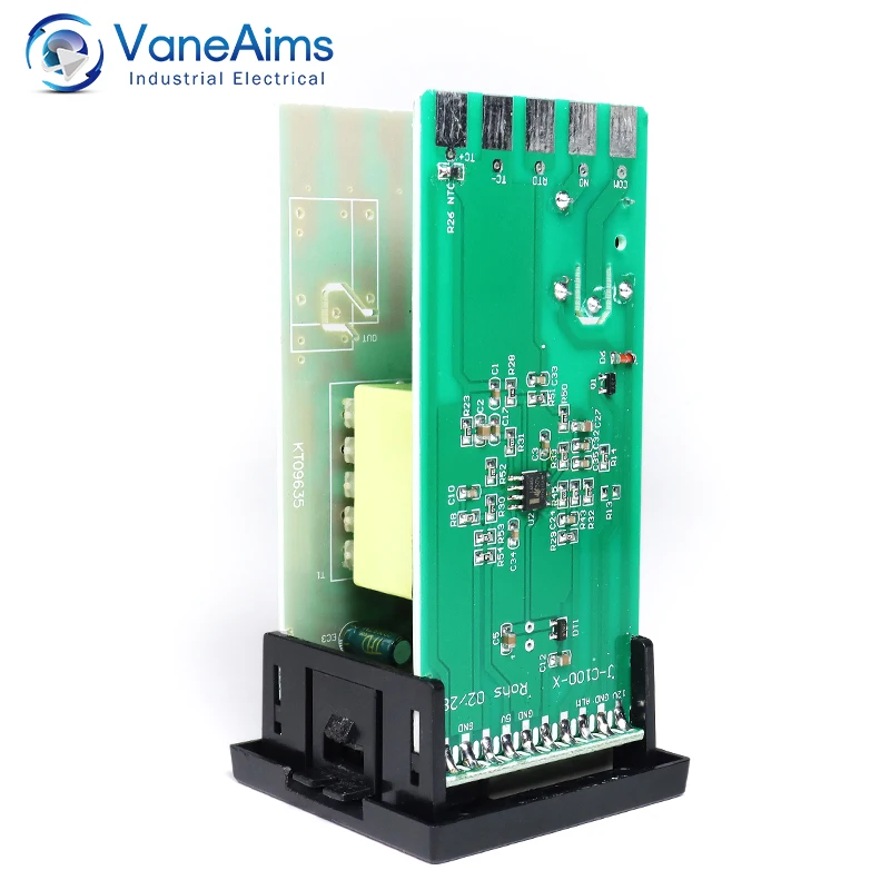 Controlador de temperatura digital PID REX-C100 REX C100 termostato 0-400 ℃ + Relé 40DA SSR+ K Termopar Sonda 1m RKC + Disipador de Calor