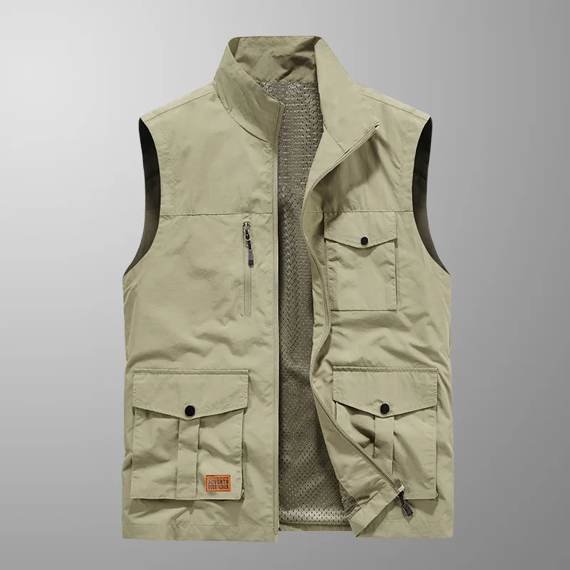 

2026 Multi-pocket Vest, for Outdoor Activities, Rock Climbing, Hiking, Camping, Fishing, Mountain Climbing, Travel, Photography