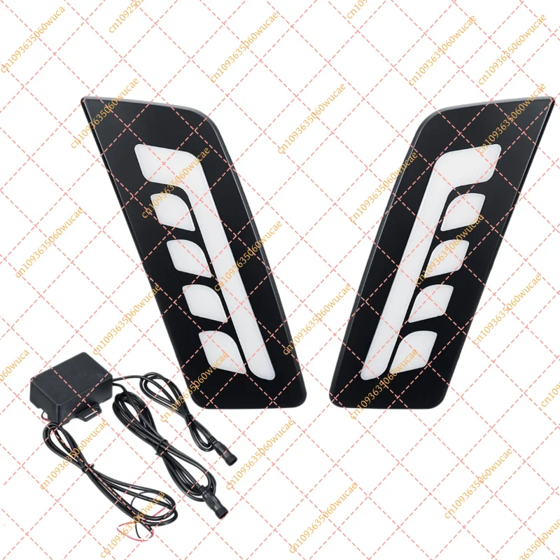 Waterproof LED Daytime Running Lights & Fog Lights, Front Lamps for Ford Ranger PX T6 Mk1 (2011-2014)