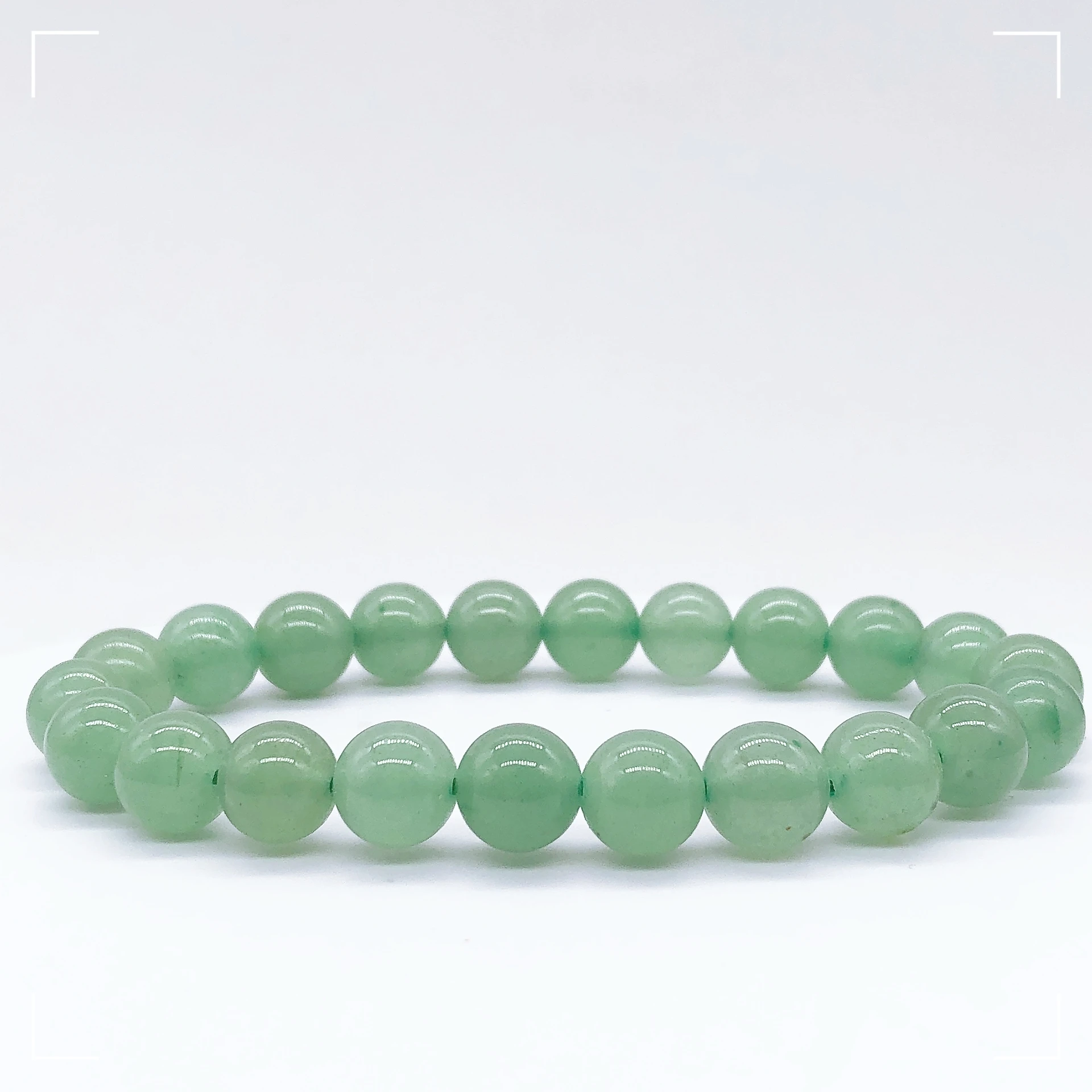 

Natural Stone Green Aventurine Beads Bracelet For Women Men Yoga Crystal Quartz Healing Elastic Bangle Bracelets Home Decor Gift