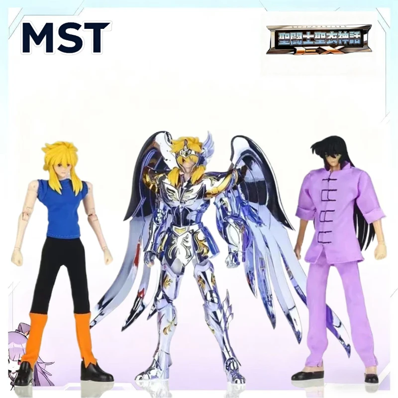 

In Stock JM.MST Saint Seiya Myth Cloth EXM/EX Hyoga Cygnus God V4 with Casual Wear Knights of the Zodiac Action Figure