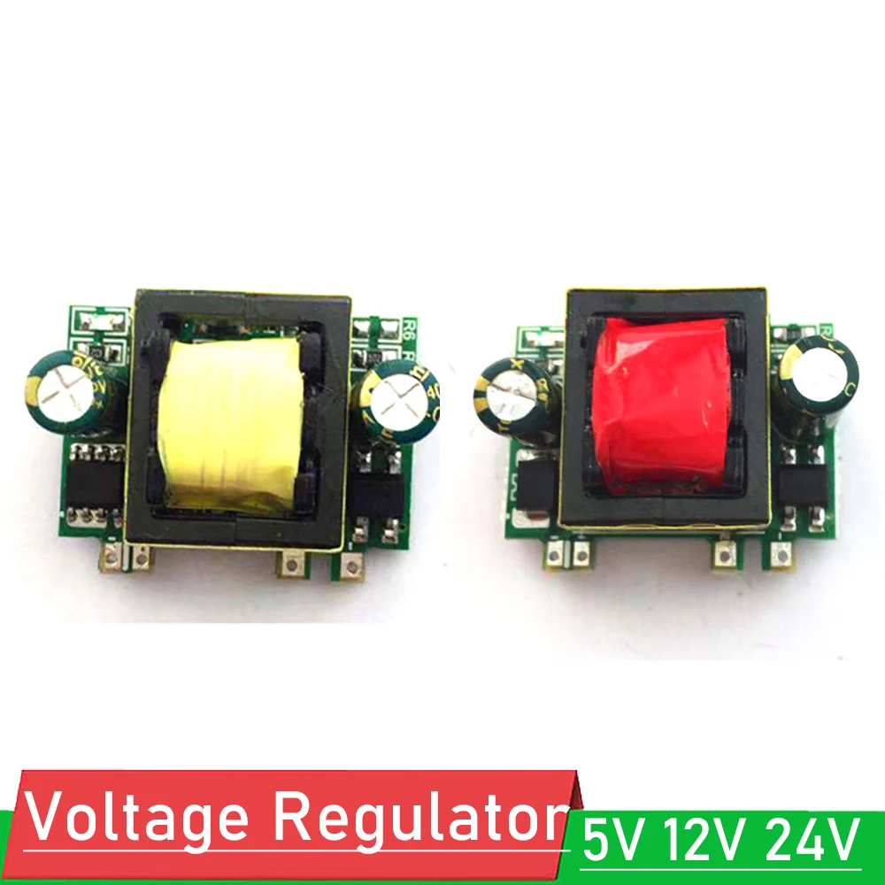 AC/DC-DC 컨버터 10W 절연 스위칭 전원 24-390V 36V 48V 60V 110V 220V ~ 5V 12V 24V 전압 레귤레이터 모듈