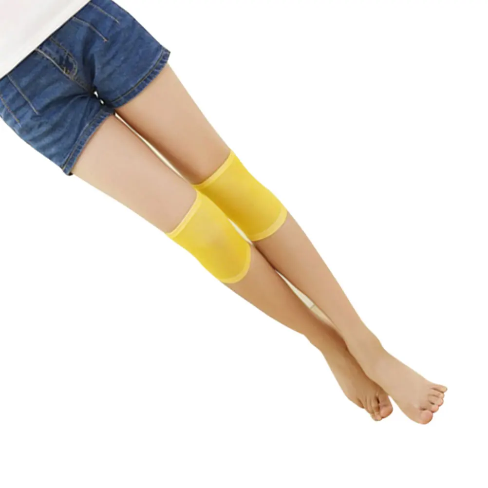 

Наколенник, противоскользящий эластичный компрессионный бандаж для бега, занятий спортом на свежем воздухе, 60 кг, желтый