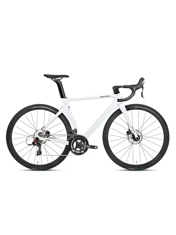 Twitter T8-RS 24S All Carbon Fiber Road Bike - Men's and Women's Lightweight Racing - Free Delivery