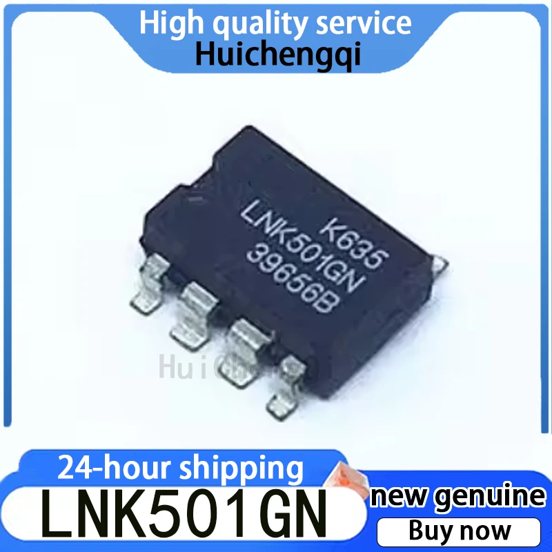 5PCS Original Genuine LNK501GN LNK501 Packaged SOP-7 Power Management IC Chip