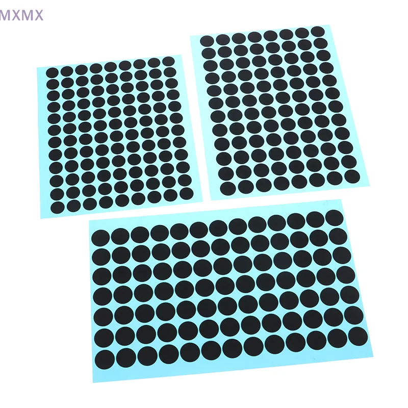1.5/2/3.5/7/8/9MM Dia Black Conductive Rubber Pads Keypad Repair Kit For IR Remote Control Conductive Rubber Buttons