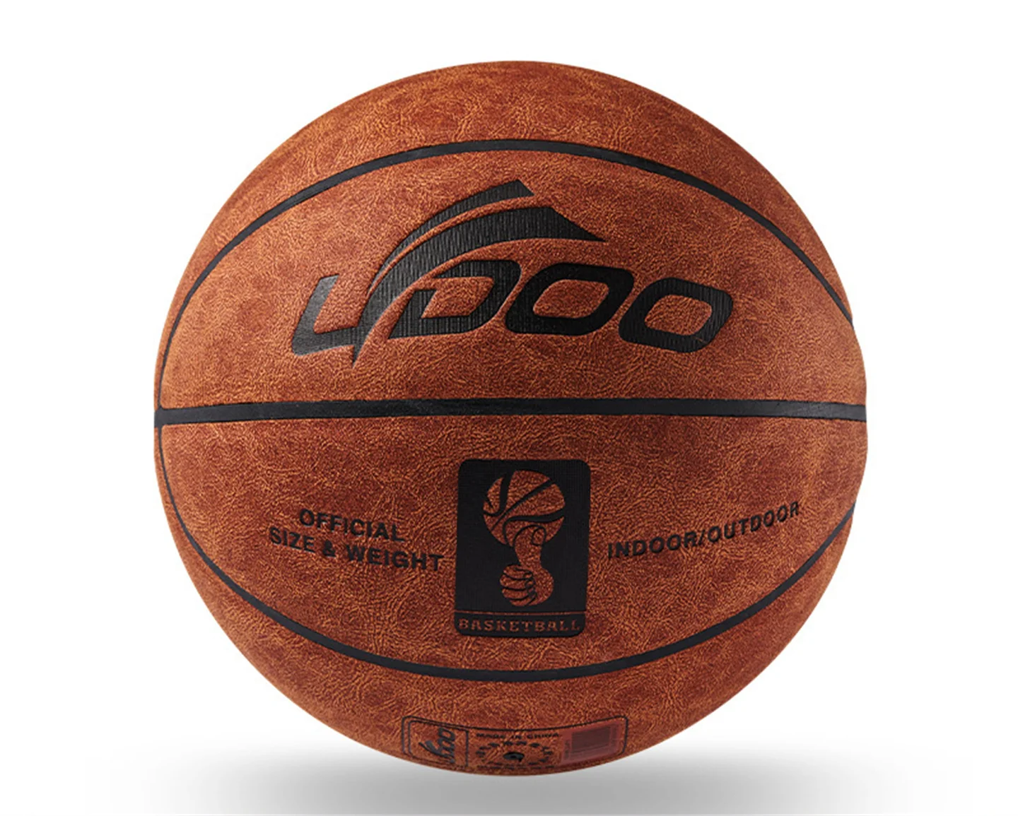 LYDOO Suede Cowhide Standard Size 7# Basketball Wear-resistant Non-slip Official Competition Ball Gift Accessories