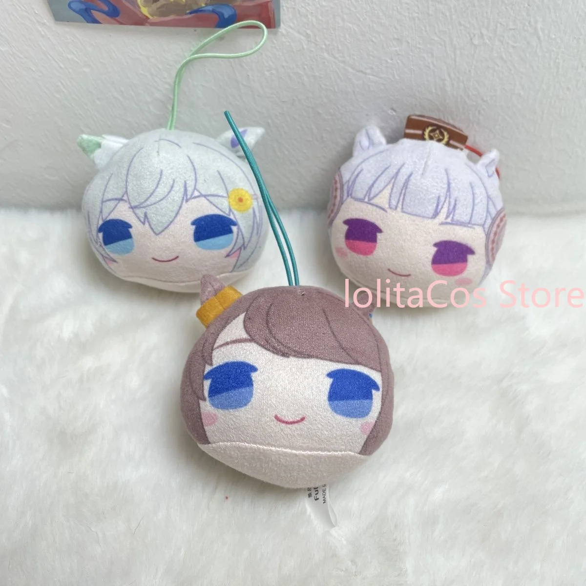 Genuine Umamusume: Pretty Derby Tosen Jordan Seiun Sky Kawaii Plush Doll Anime Cotton Ball Pendant Birthday Gift Xmas Cosplay