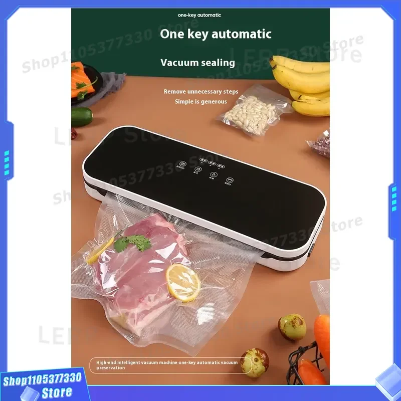 Mini Automatic Vacuum Sealer Machine for Food Preservation Small Household Portable Packaging Device Suitable for RV Camping