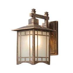 European Style Retro Waterproof Wall Lamp Chinese Courtyard Balcony Outdoor Lighting Villa Garden Corridor Entrance Porch Lights