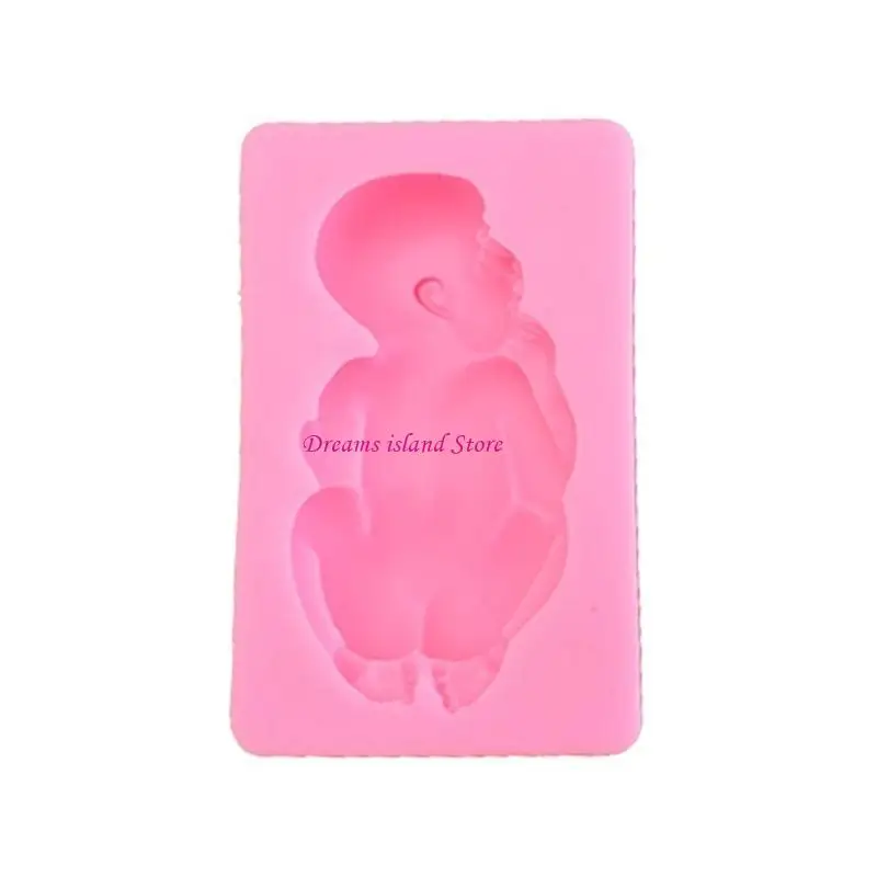 Babys Balloon Feet Fondant Cake Silicone Mold Baby Shower Cake Decorations HX6C