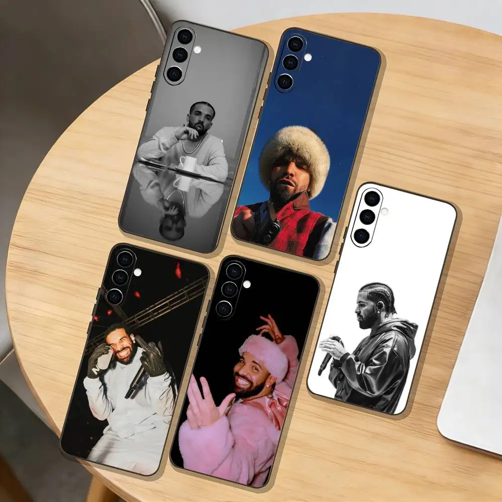 

R-Rapper D-Drake Phone Case For Samsung Galaxy A73,A72,A71,A70,A53,A52,A51,Others Soft Black Cover