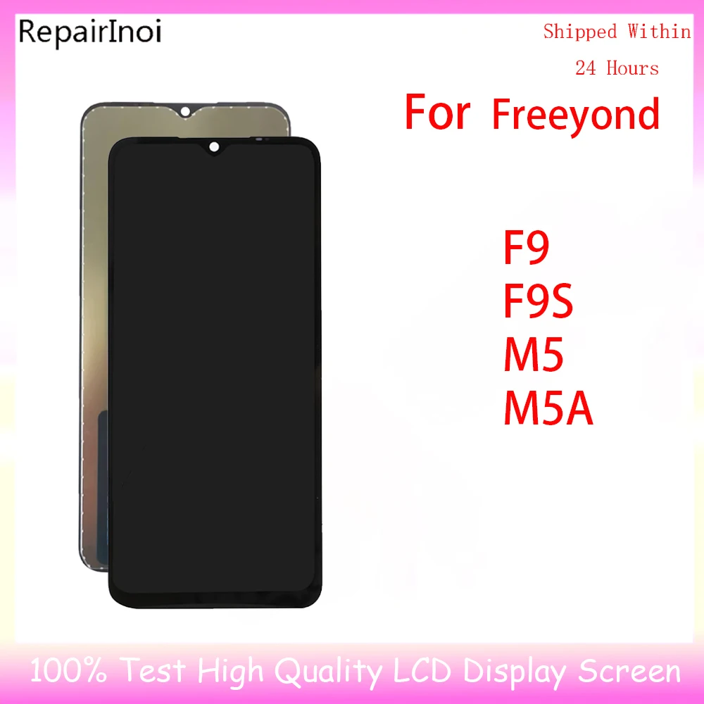 100% Tested LCD Display For FreeYond M5 M5A F9 F9S  LCD Touch Screen Sensor Digitizer Panel Glass Full Assembly Replacement