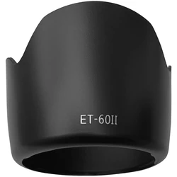 Flower Petal Lens Hood Replace ET-60II ET60II for Canon 55-250 75-300 f/4-5.6 90-300 mm f/4.5-5.6 ET60 II ET-60 II