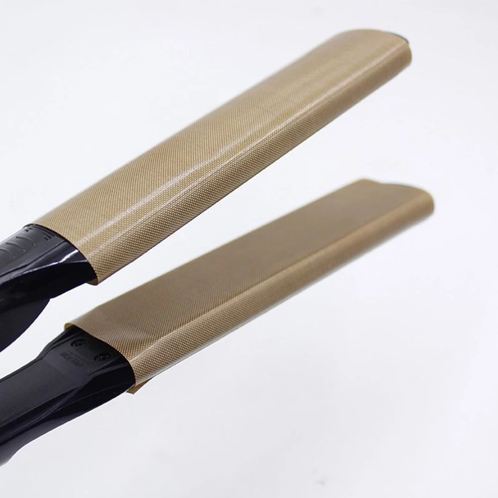 

10pcs Insulated Perm Sticker Hair Straightener Curling Iron Heat Resistant Glass Fabric Durable Styling Tools Salon Home Use