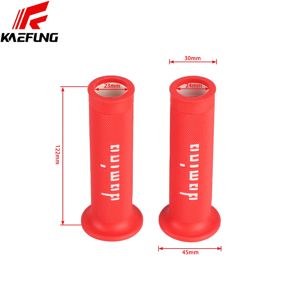22MM Lenkergriffe Motorrad Universal Griffe Bremshände für Honda Yamaha EXC XCF XCW SXF CRF YZF WRF RMZ Motocross – Detail 1