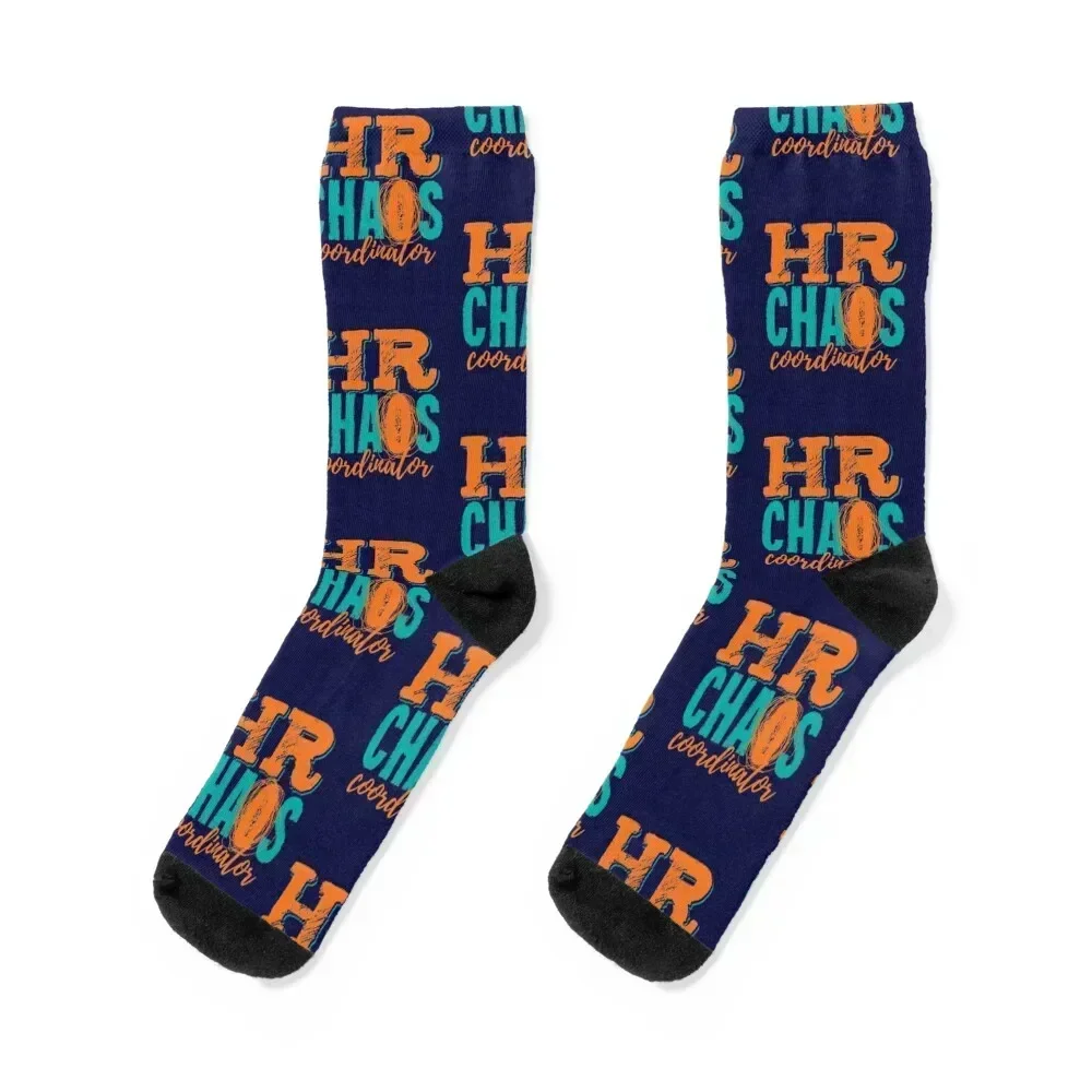 

HR Chaos Coordinator Human Resources Socks sports and leisure essential cartoon aesthetic Socks For Man Women's