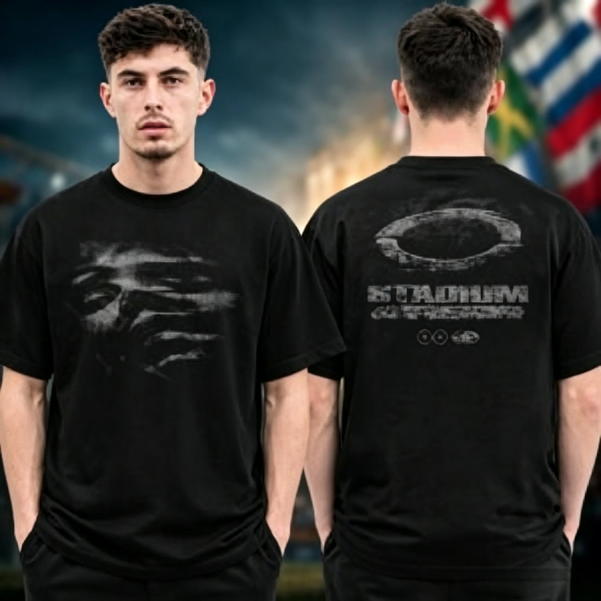 The Weeknd Hurry Up Tomorrow Tour T-Shirt After Hours Til Dawn 2026 Stadium Tour Grafik-T-Shirt Vintage Unisex Streetwear Oversized – Detail 5