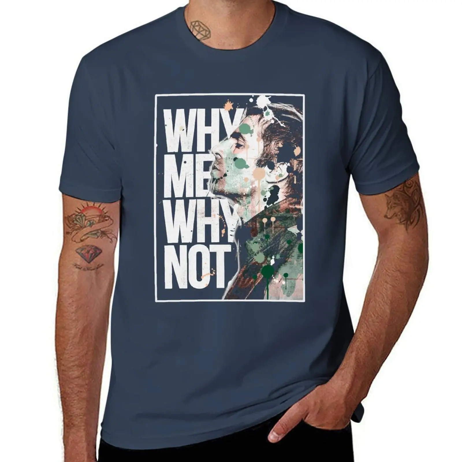 

Mens Liam Funny Musician For Music Male Fans Gifts Gallagher T-Shirt Basic Short Sleeve T-Shirt for Men