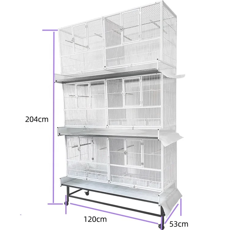 Iron Material	Fancy Finch Bird House Outside Viveiro De Passaro	parrot Cage Breeding	canary