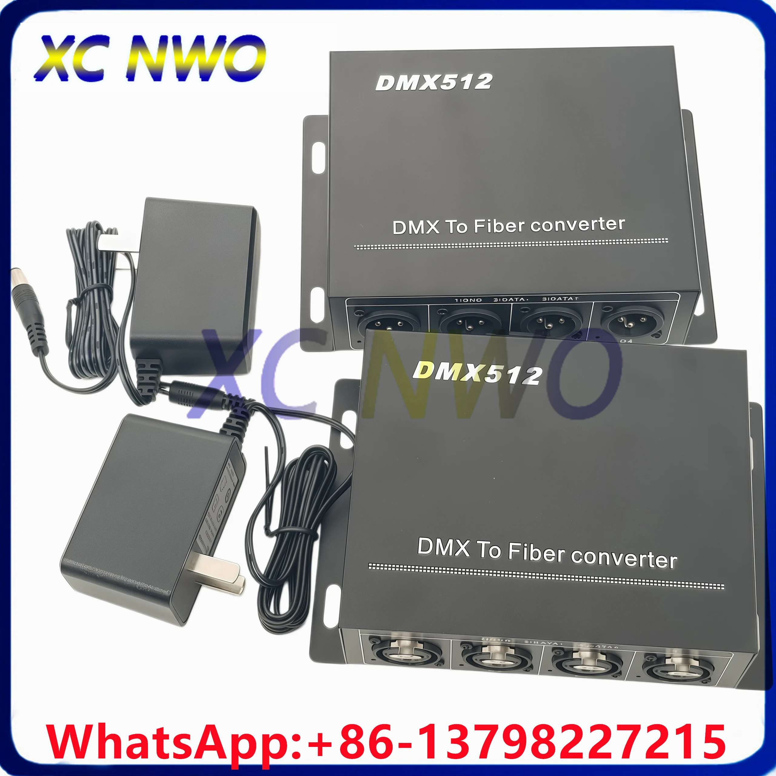 4Ch DMX512 XLR/CANON Dance Stage Indoor Mini LED Par Light Extender Over Single Mode SCUPC 20KM SM Fiber Cable Connector