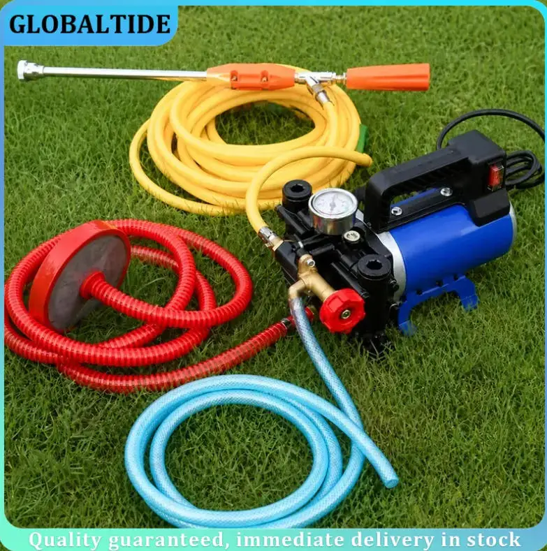 High Pressure Electric Sprayer Pump Car Wash Irrigation Agricultural Plunger Sprayer 12V 24V 60V 72V 220V Portable Cleaning