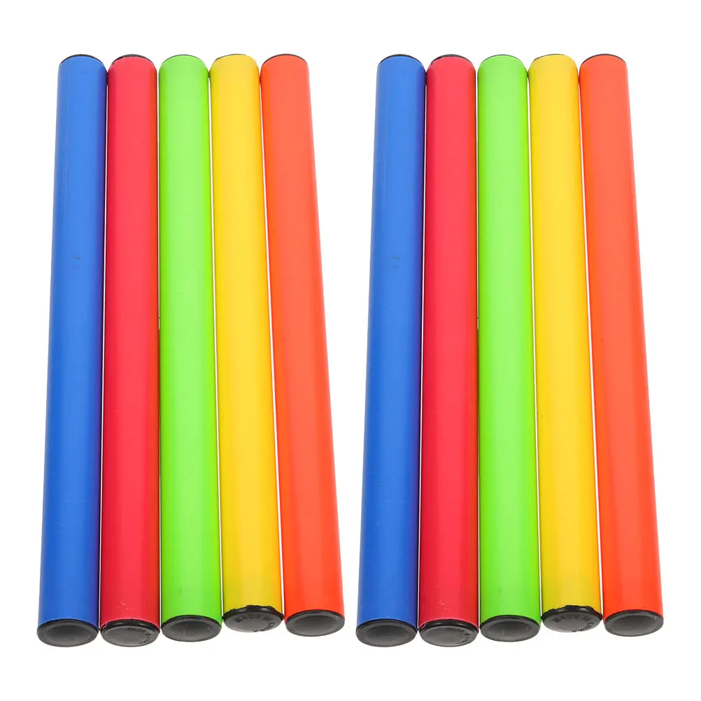 

10pcs Relay Kids Racing Competition Sports Supply Plastic School Sticks For Relay Races Events