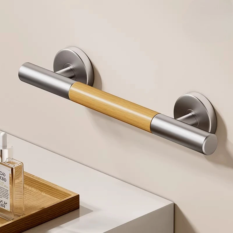 

Stainless Steel Bathroom Safety Handles -Disabled Accessible Toilet Grab Bars,Elderly Shower Rail & Resin Handrail for Home Care