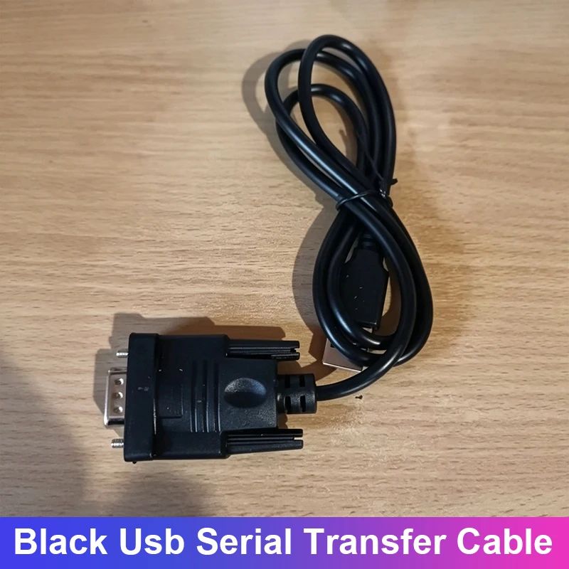 Black Usb Serial Transfer Cable Pvc Copper Wire Support Win7-win10 For Cellular Phones Modem Pda Card Reader Serial Equipment