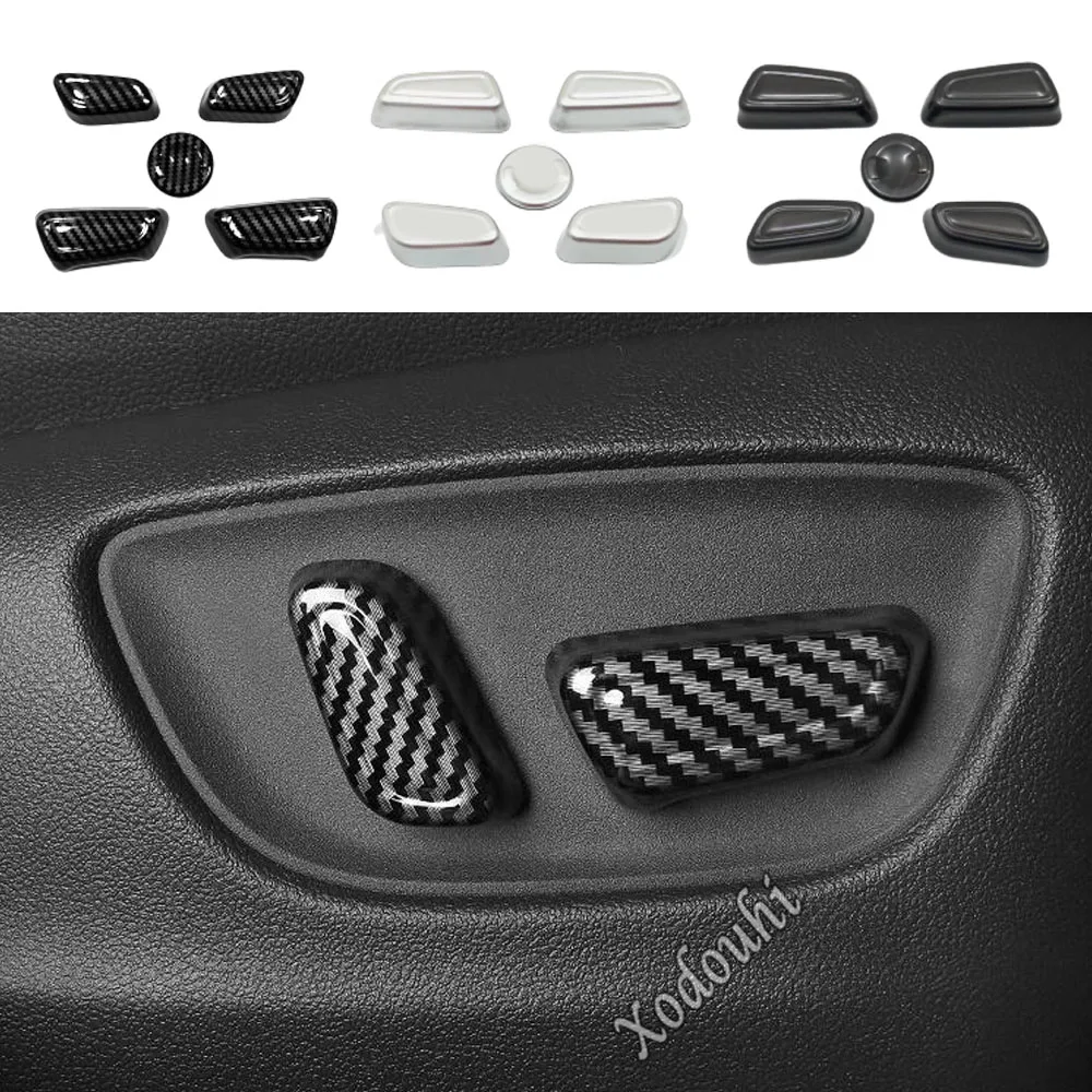 

Car Seat Adjustment Switch Control Button Cover Trim Decor Interior Accessories For Toyota Corolla Cross XG10 2022 2023 2024+