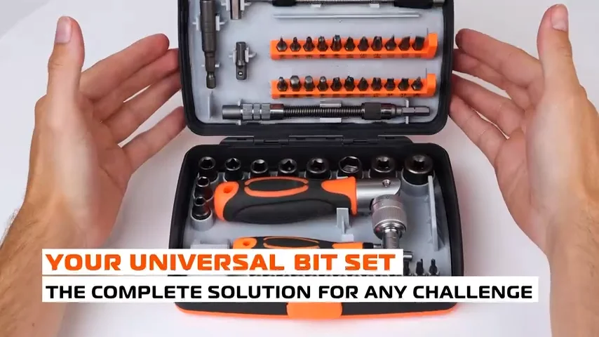 68-in-1 Präzisions-Schraubendreher-Set mit 60 magnetischen Torx- und Phillips-Bits, Reparatur-Werkzeug-Set, ideal für Brillen, Telefone, perfektes Geschenk – Detail 8