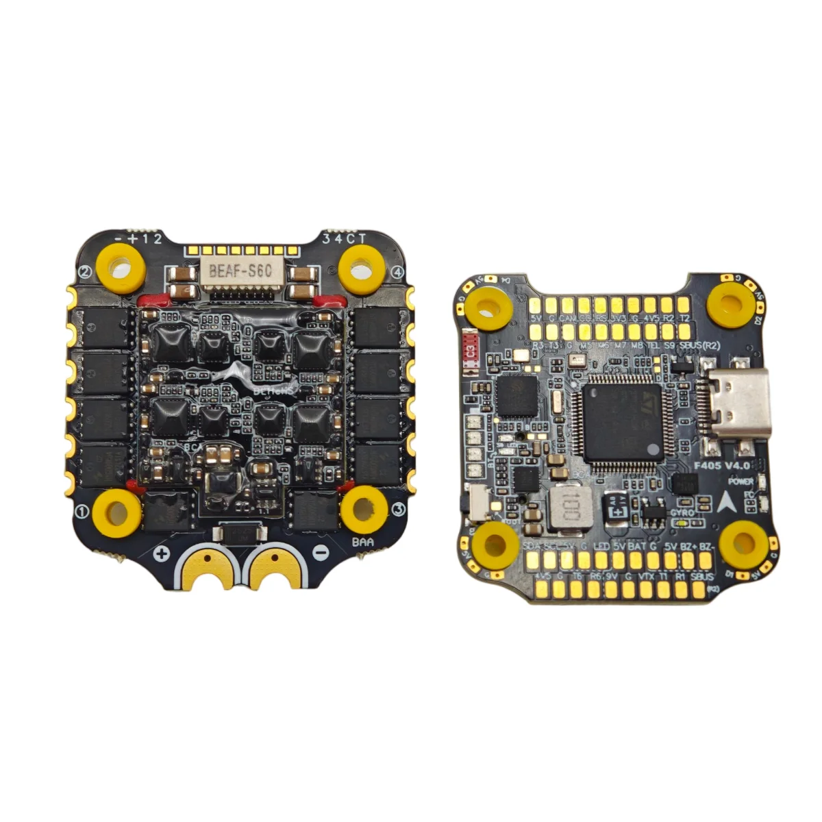 ชุดควบคุมการบิน F405 V4 BLS 60A ขนาด 30x30 มม. และชุดควบคุมความเร็ว ESC BLHELIS 60A 4in1 ใช้ได้กับโดรน Freestyle FPV ชิ้นส่วน DIY