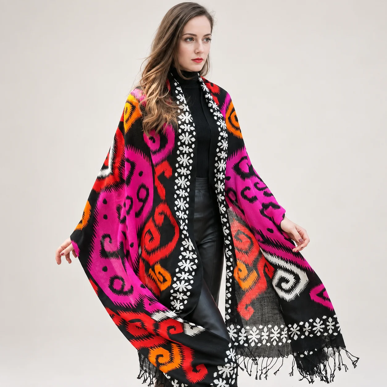 Cashmere Pashmina Wrap - Thời Trang Khăn Choàng Và Khăn