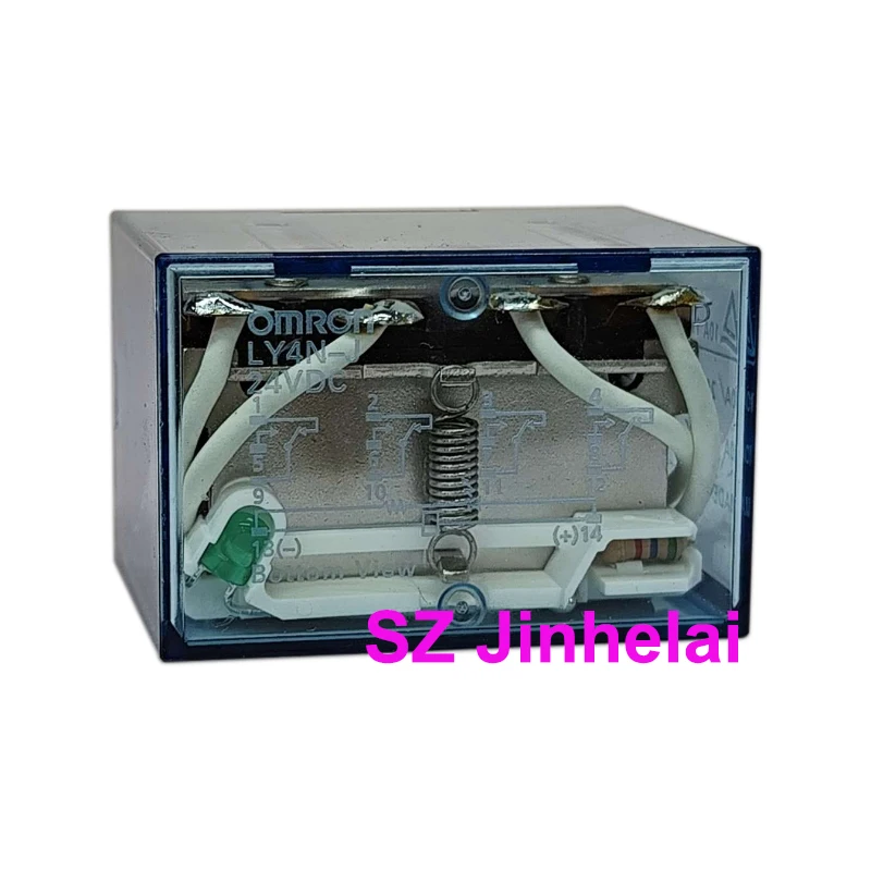 5pcs OMRON LY4N-J 24VDC 12VDC 110VDC 220VAC 24VAC 110VAC Authentic Original 14Pin Relay LY4NJ 10A 4NO 4NC