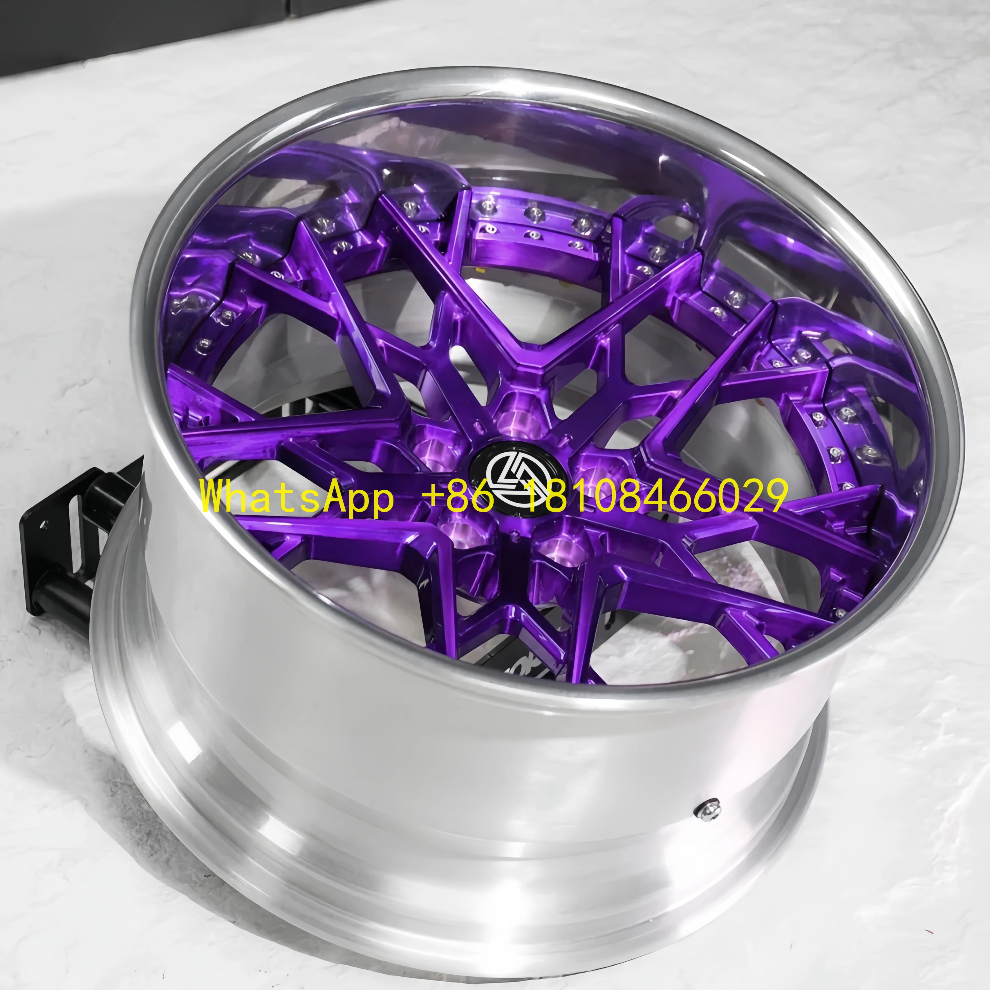 

2 Piece Custom Deep Concave 18-22Inch Racing Car Rims Wheels Aluminum Alloy Forged Wheel