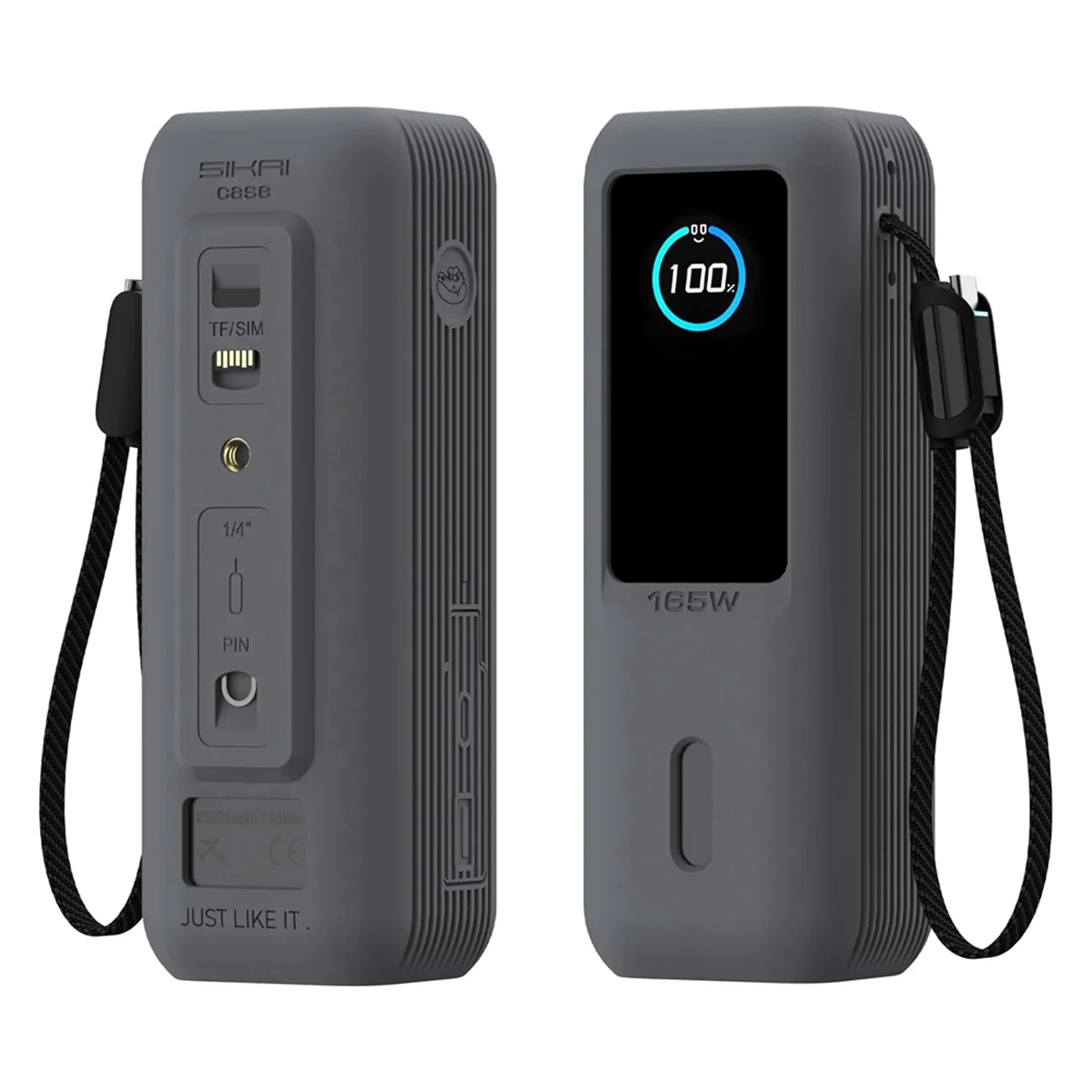 Anker 165W 보조베터리(모델 B) -Y18A용 SIKAI CASE 실리콘 보호 커버