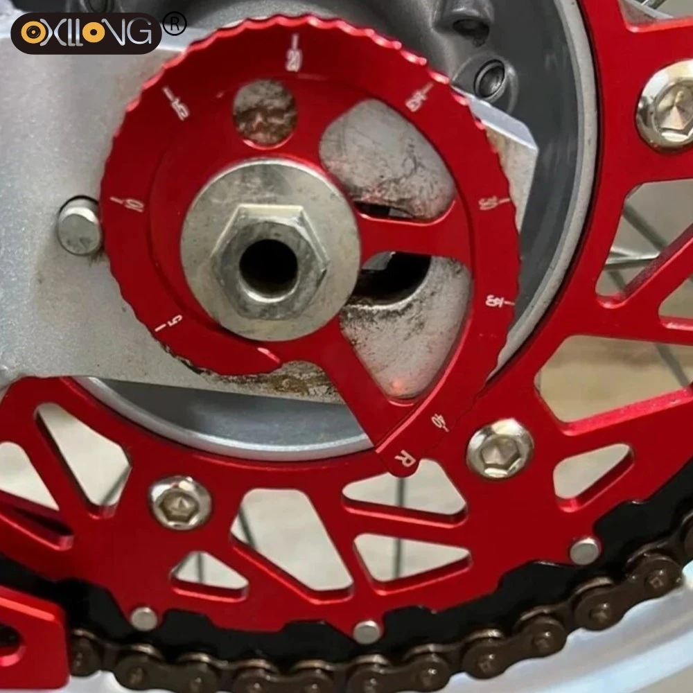 Motorcycle Accessoires Chain Adjuster Parts Regulator For YAMAHA XTZ 600 WR 250Z DT 125R 125RE TTR TW XT 225 E 250 R 200 600E